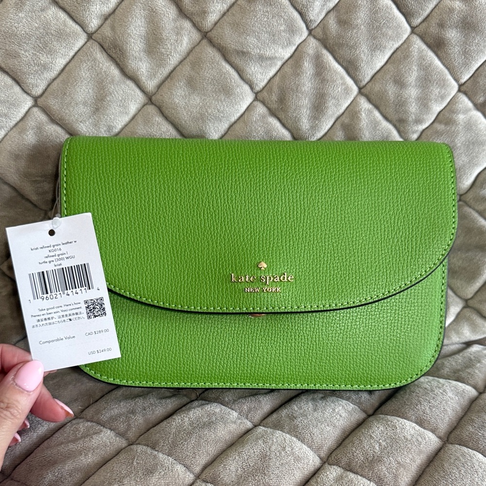 Kate Spade Vibrant Green Clutch